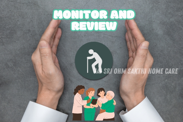 Expert old age care with regular health monitoring and reviews Ensure your loved ones  Jai Sri Ohm Sakthi Home Care in Coimbatore